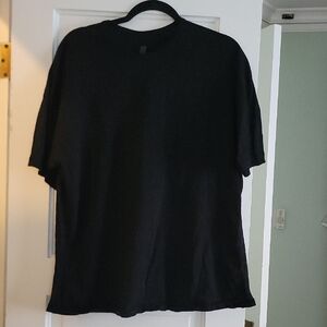 Nike Every Stitch Considered Black Short Sleeve Wool T-Shirt Sheer Accents - M